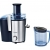 Bosch MES3500 Entsafter VitaJuice 3 700 W, XL-Einfüllschacht, Edelstahl-Microfilter-Sieb, Saftauslauf und Gehäuse aus Edelstahl, Ausgießer mit DripStop, blau / silber -